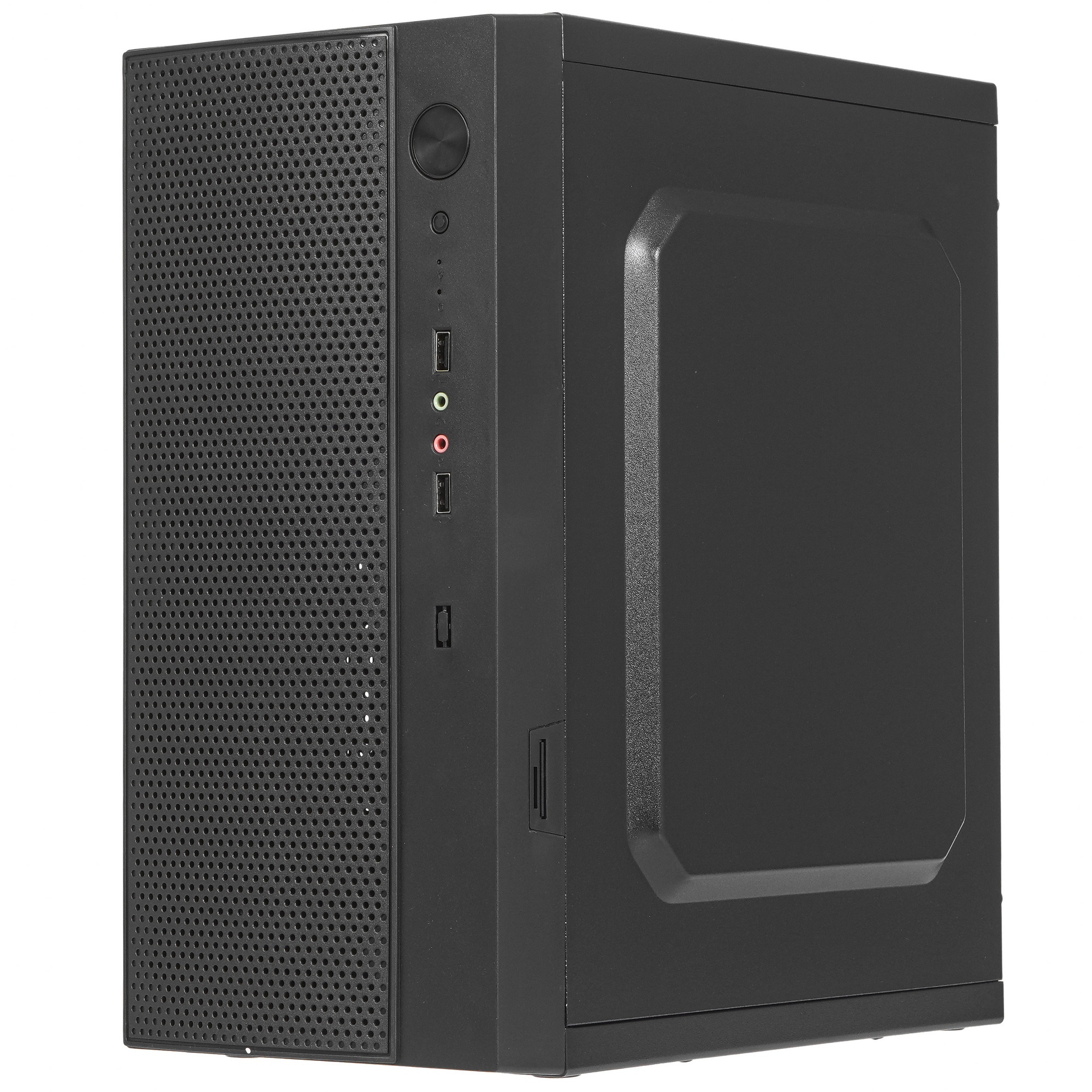 Компьютерный корпус Accord ENTRY ACC-242B черный без БП mATX 2xUSB2.0 audio
