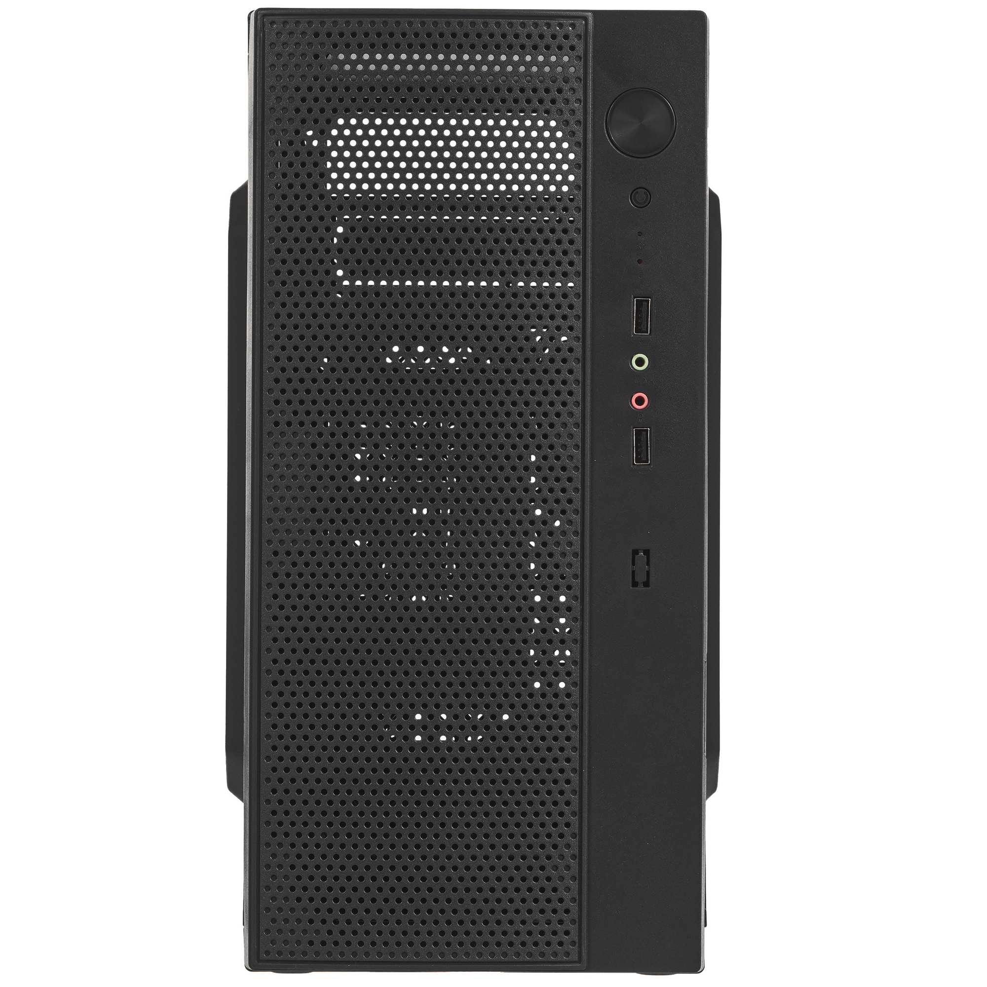 Компьютерный корпус Accord ENTRY ACC-242B черный без БП mATX 2xUSB2.0 audio