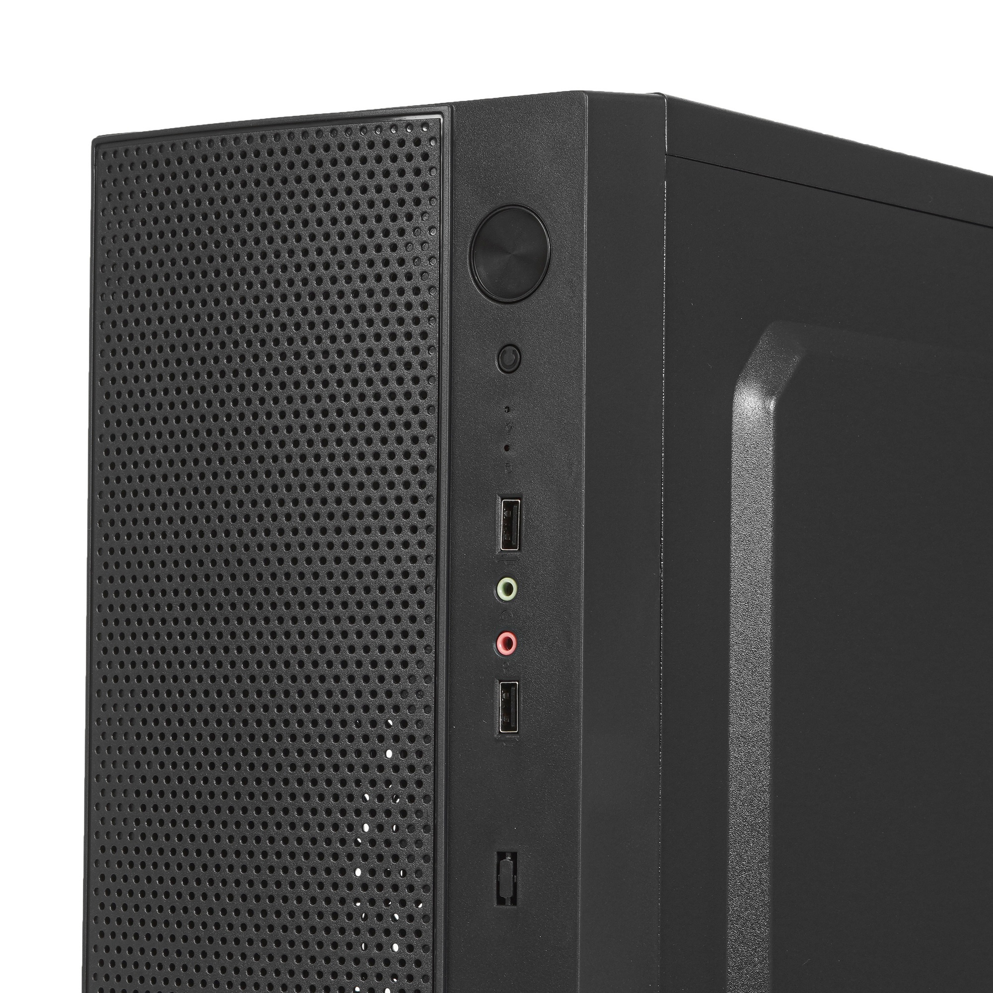 Компьютерный корпус Accord ENTRY ACC-242B черный без БП mATX 2xUSB2.0 audio