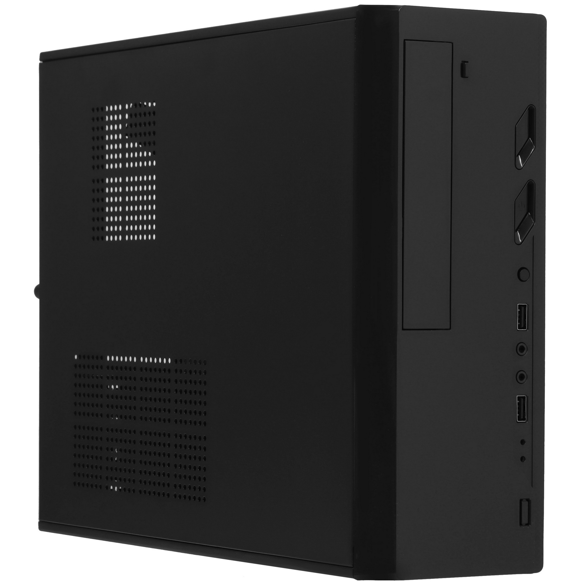Компьютерный корпус Exegate EX268695RUS Компьютерный корпус MiniITX Exegate MI-208 Black, miniITX/mA