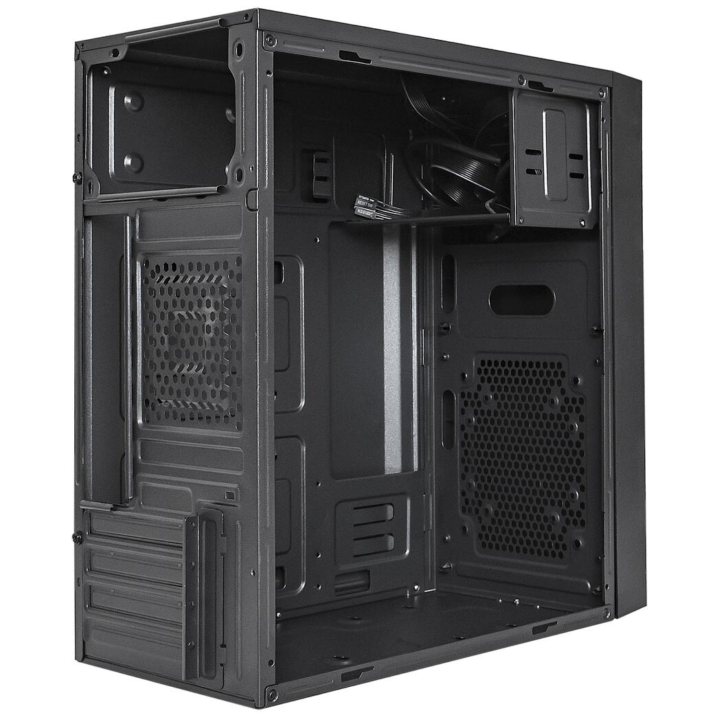 Компьютерный корпус Minitower ExeGate BA-204U-400W-8 (mATX, БП AA400 с вент. 8см, 2*USB+2*USB3.0, ау