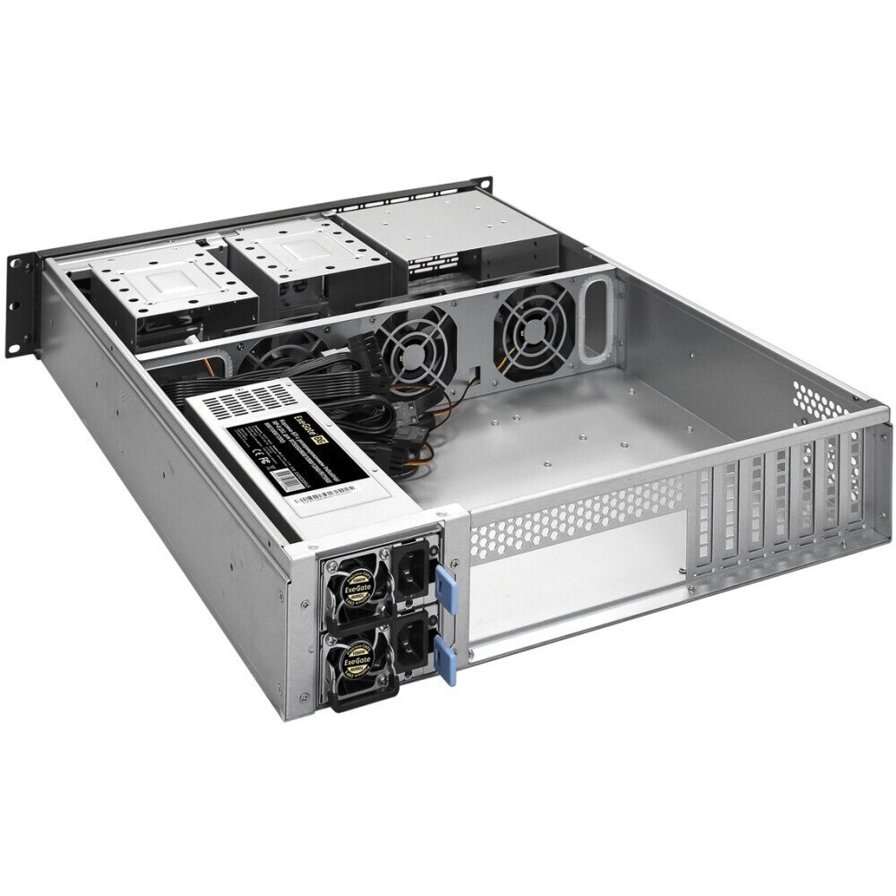 Корпус InWin IW-R400-01N /USB3.0*2/Rear fan 8025mm 4200RPM*2/Front fan 8025mm 4200RPM*2/Front door/A