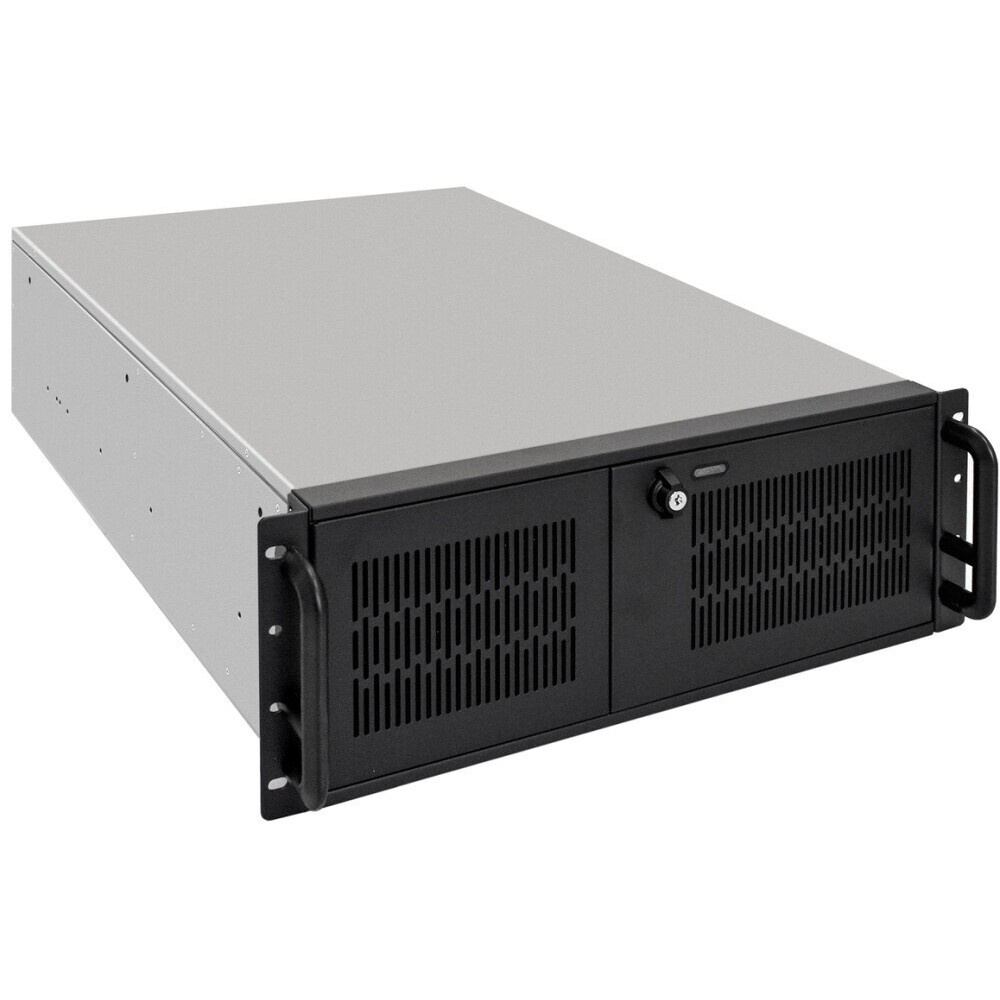 Корпус InWin IW-R400-01N /USB3.0*2/Rear fan 8025mm 4200RPM*2/Front fan 8025mm 4200RPM*2/Front door/A