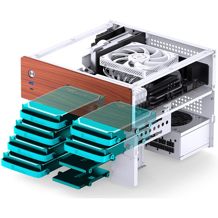Корпус Lian Li A3-mATX без БП White (G99.A3W.00)