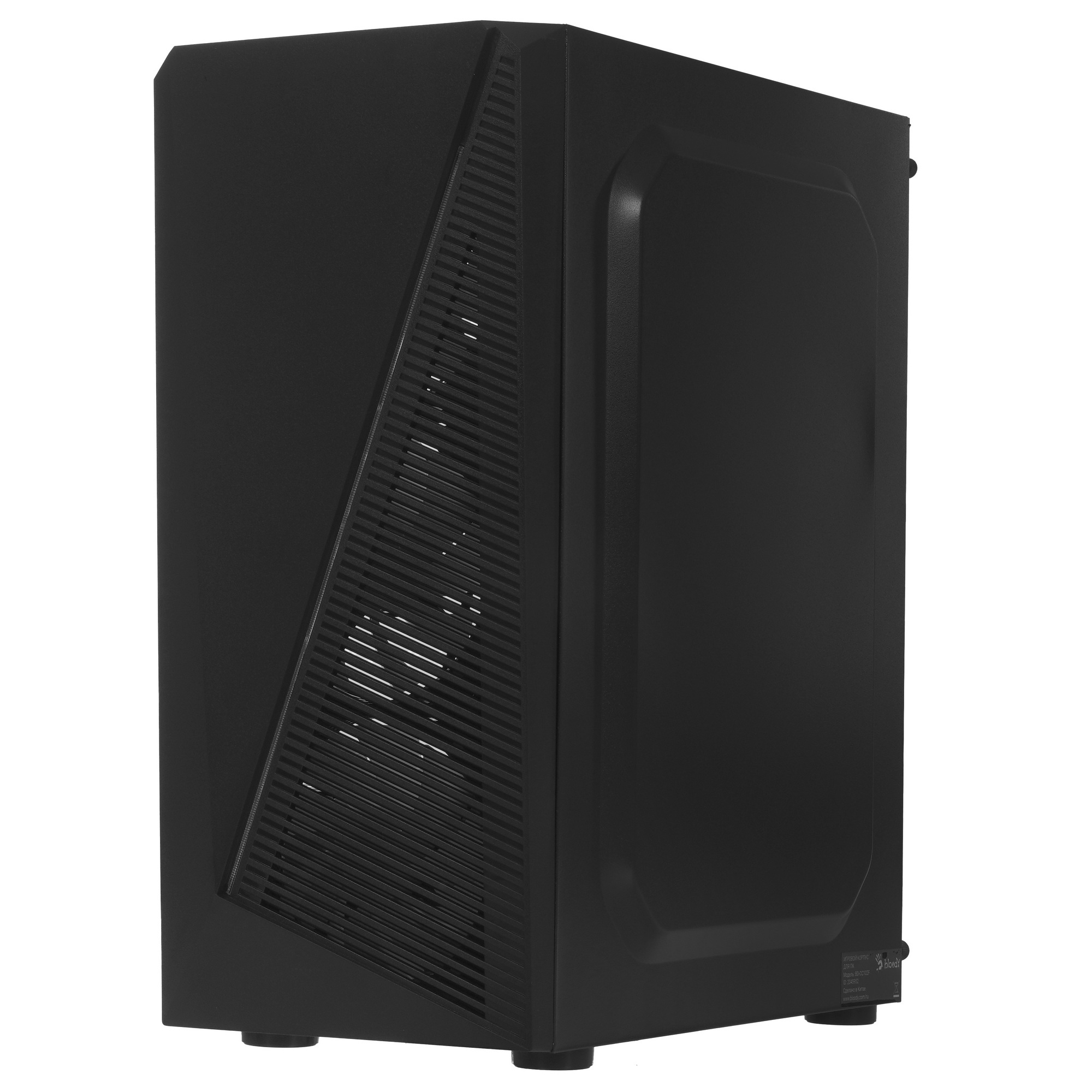 Компьютерный корпус Bloody BD-CC102F черный без БП mATX 2x120mm 2xUSB2.0 1xUSB3.0 audio bott PSU