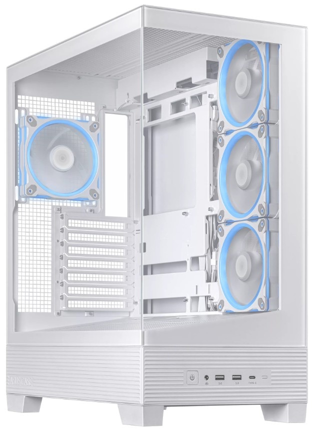 Корпус для ПК ASUS A31 PLUS TG ARGB WHITE