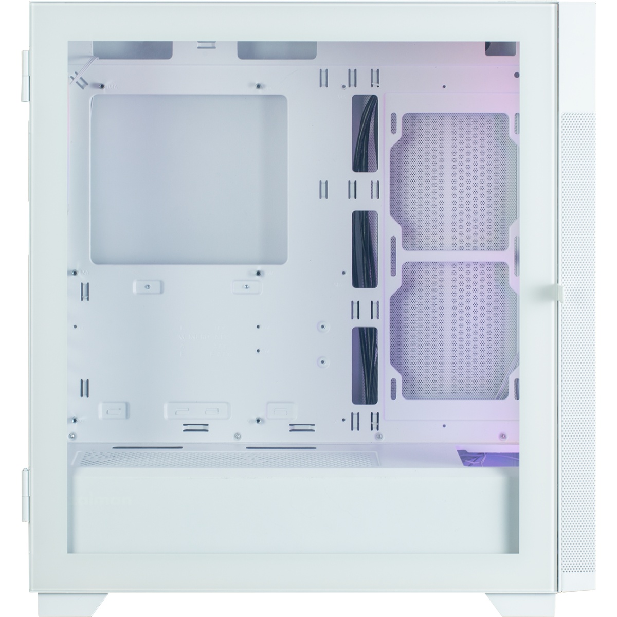 Корпус ZALMAN S5 NEO, ATX, WHITE, WINDOW, 2xCOMBO (3.5" or 2.5"), 4x2.5", 1xUSB2.0, 1xUSB3.1, FRONT