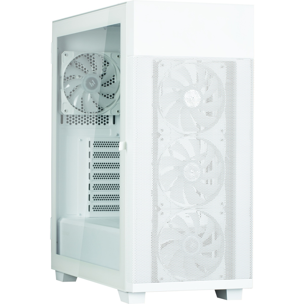 Корпус ZALMAN S5 NEO, ATX, WHITE, WINDOW, 2xCOMBO (3.5" or 2.5"), 4x2.5", 1xUSB2.0, 1xUSB3.1, FRONT