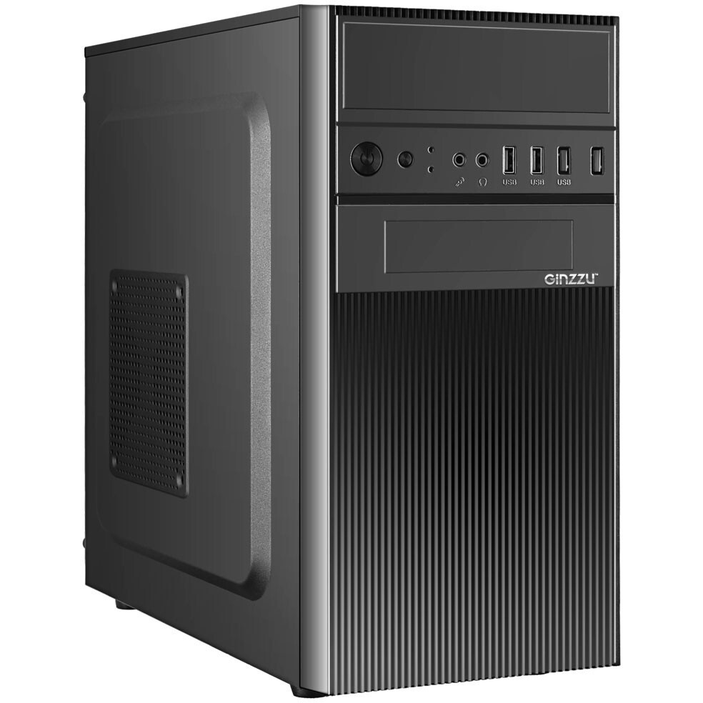 Компьютерный корпус Accord ACC-263B черный без БП mATX 2xUSB2.0 1xUSB3.0 audio