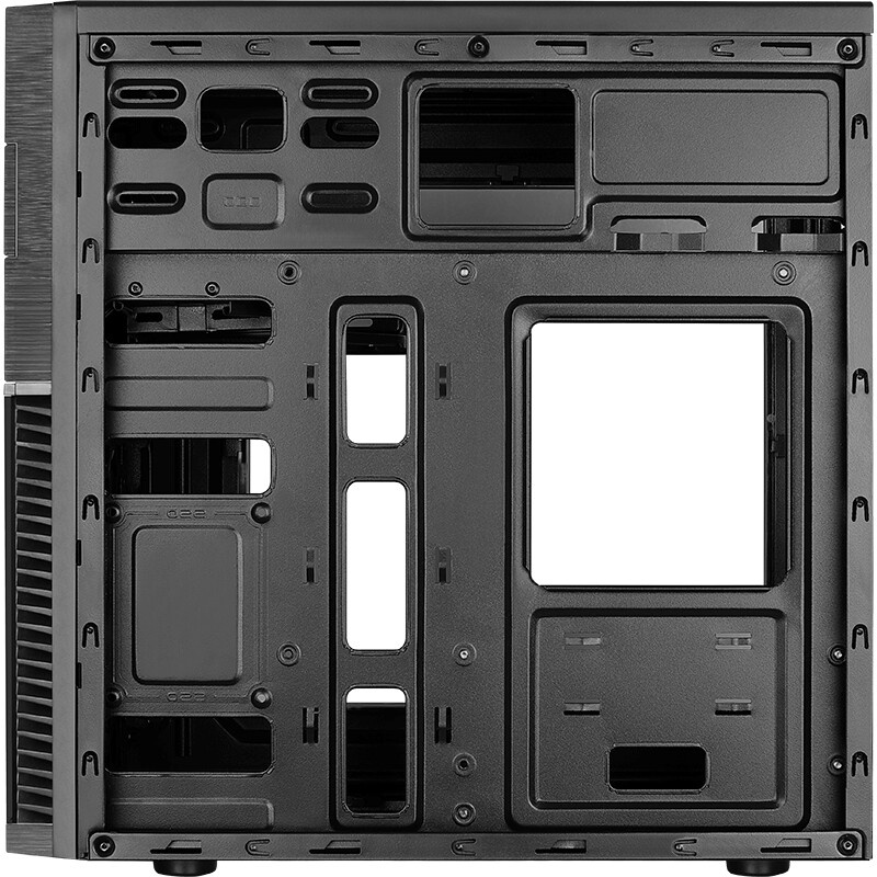 Компьютерный корпус Accord ACC-263B черный без БП mATX 2xUSB2.0 1xUSB3.0 audio