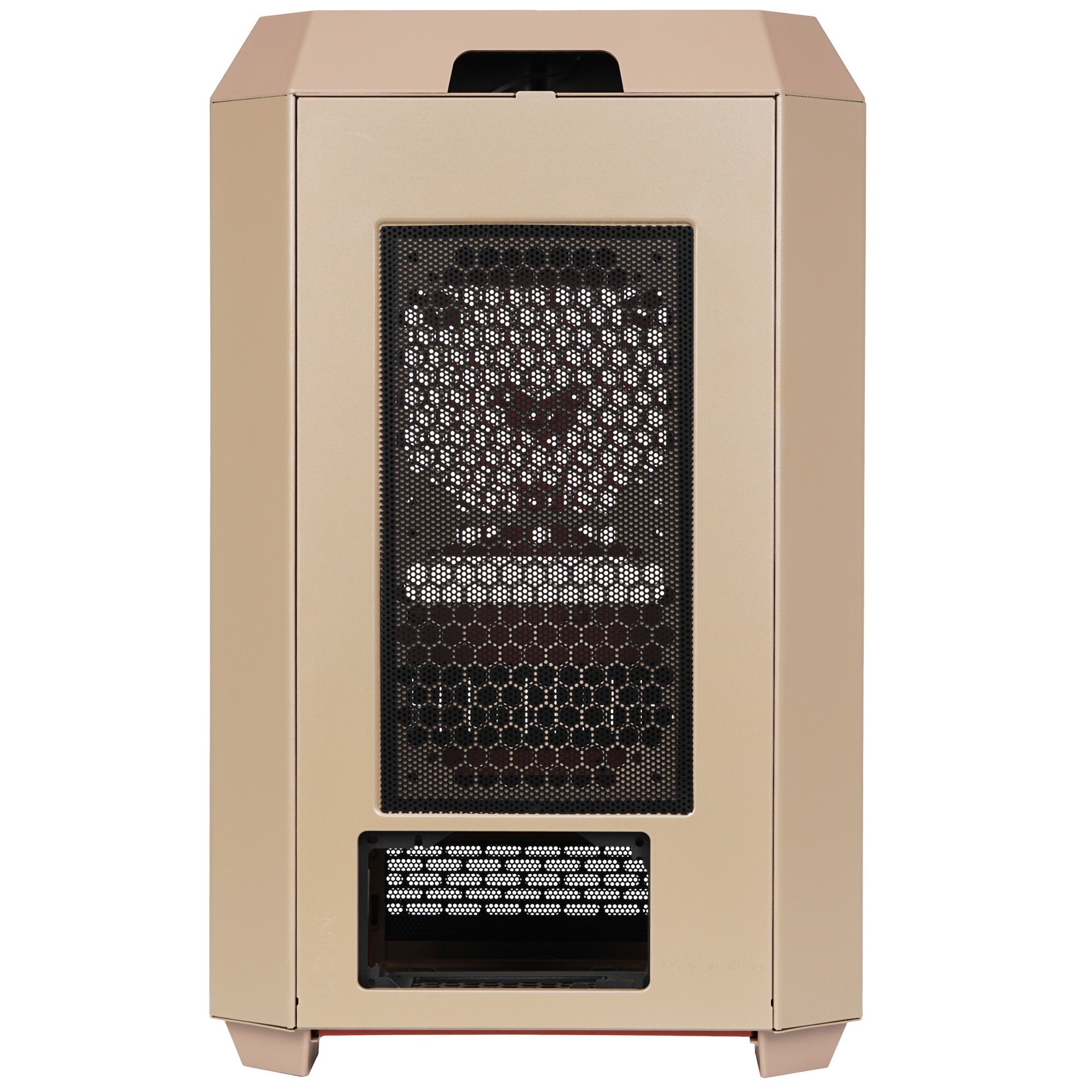 Корпус Thermaltake The Tower 300 Gravel Send коричневый без БП mATX 8x120mm 6x140mm 2xUSB3.0 audio b