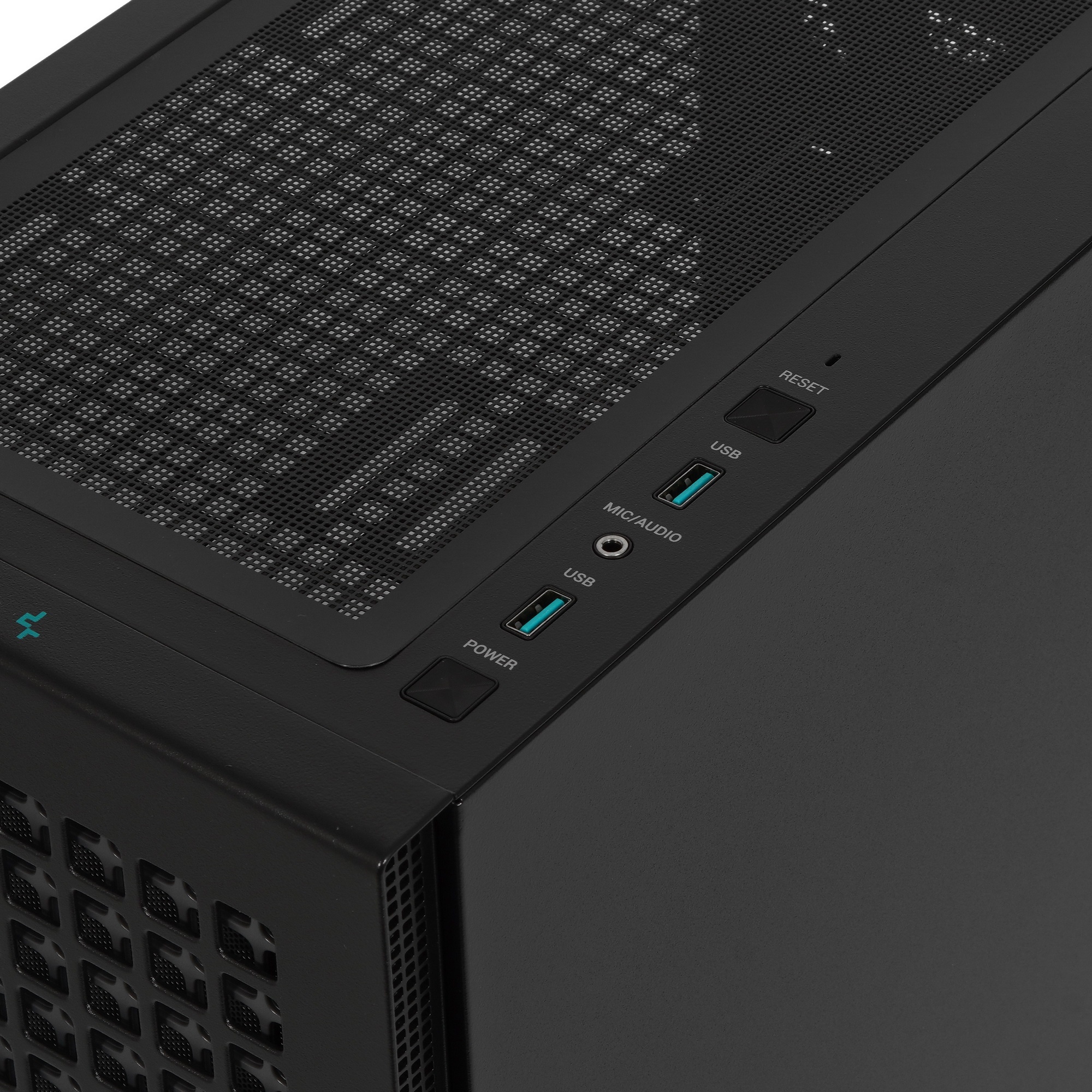 Компьютерный корпус Deepcool CH370 черный без БП mATX 1x120mm 1xUSB2.0 1xUSB3.0 audio bott PSU