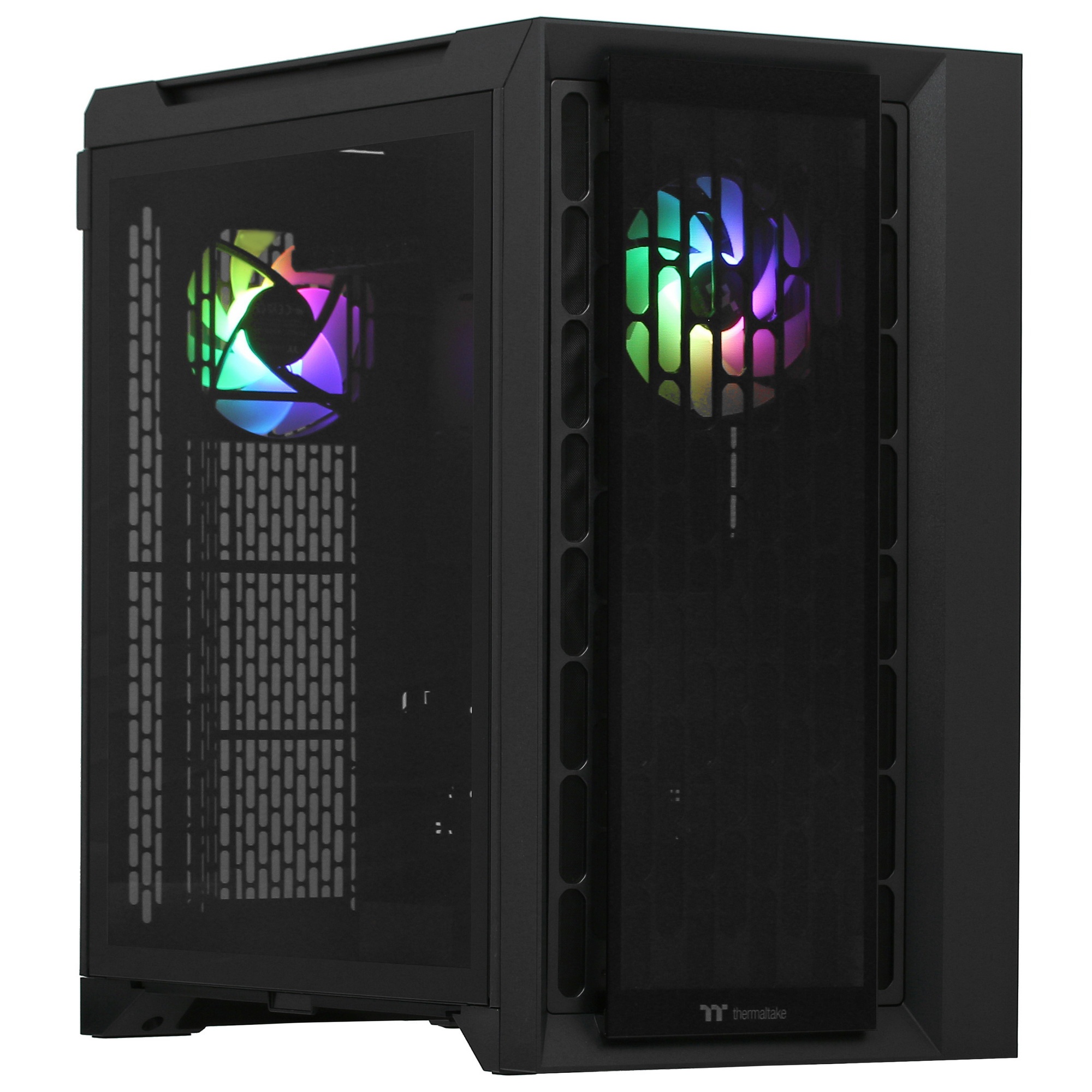 Компьютерный корпус Thermaltake CTE C700 TG ARGB черный без БП ATX 3x140mm 2xUSB3.0 audio bott PSU
