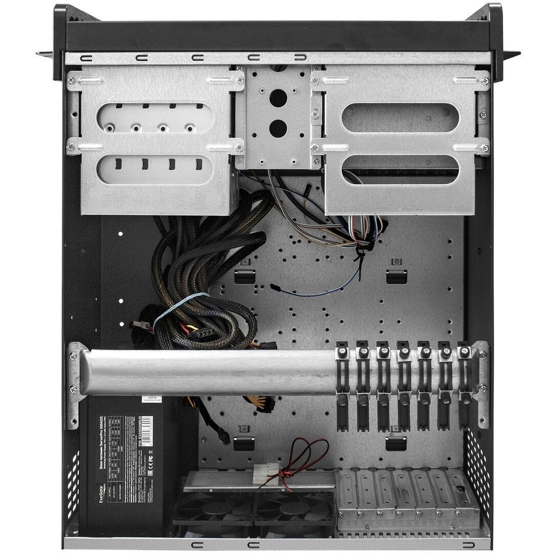 Серверный корпус ExeGate EX293248RUS Pro 4U480-15/4U4132 RM 19", высота 4U, глубина 480, БП 500RADS