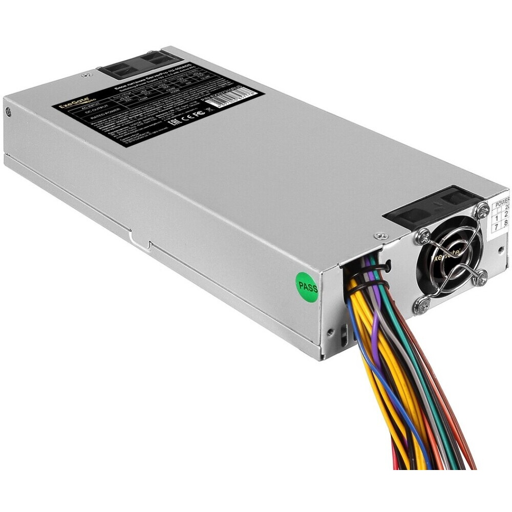 Серверный корпус ExeGate Pro 2U450-06 (RM 19", высота 2U, глубина 450, БП 1U-450ADS, 2*USB)