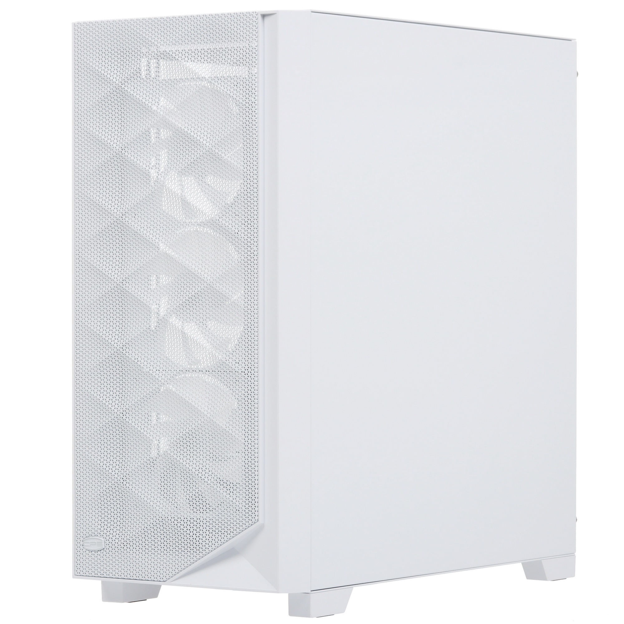 Компьютерный корпус PcCooler C3D510 WH ARGB белый без БП ATX 3x120mm 2xUSB3.0 1xUSB3.1 audio bott PS