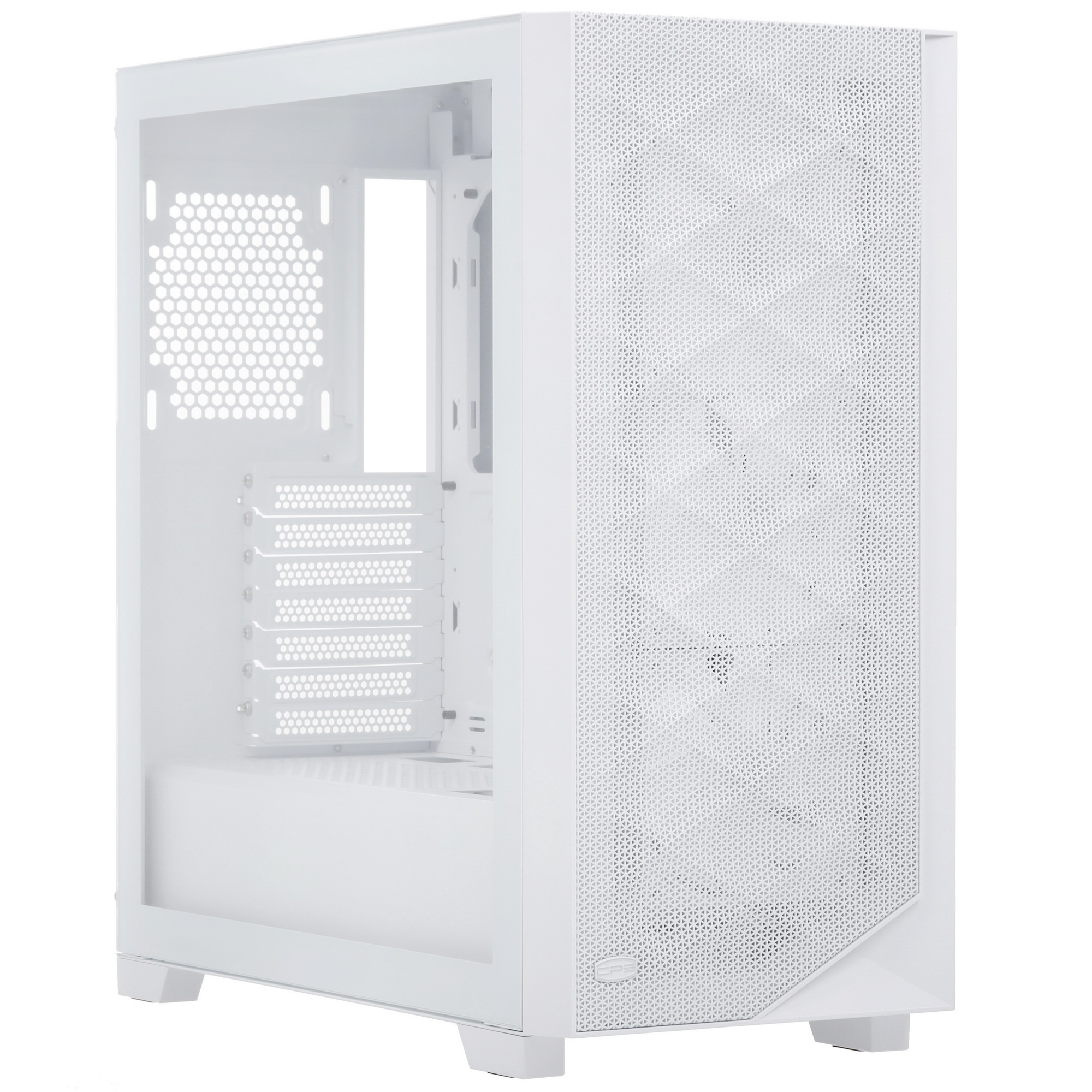 Компьютерный корпус PcCooler C3D510 WH ARGB белый без БП ATX 3x120mm 2xUSB3.0 1xUSB3.1 audio bott PS