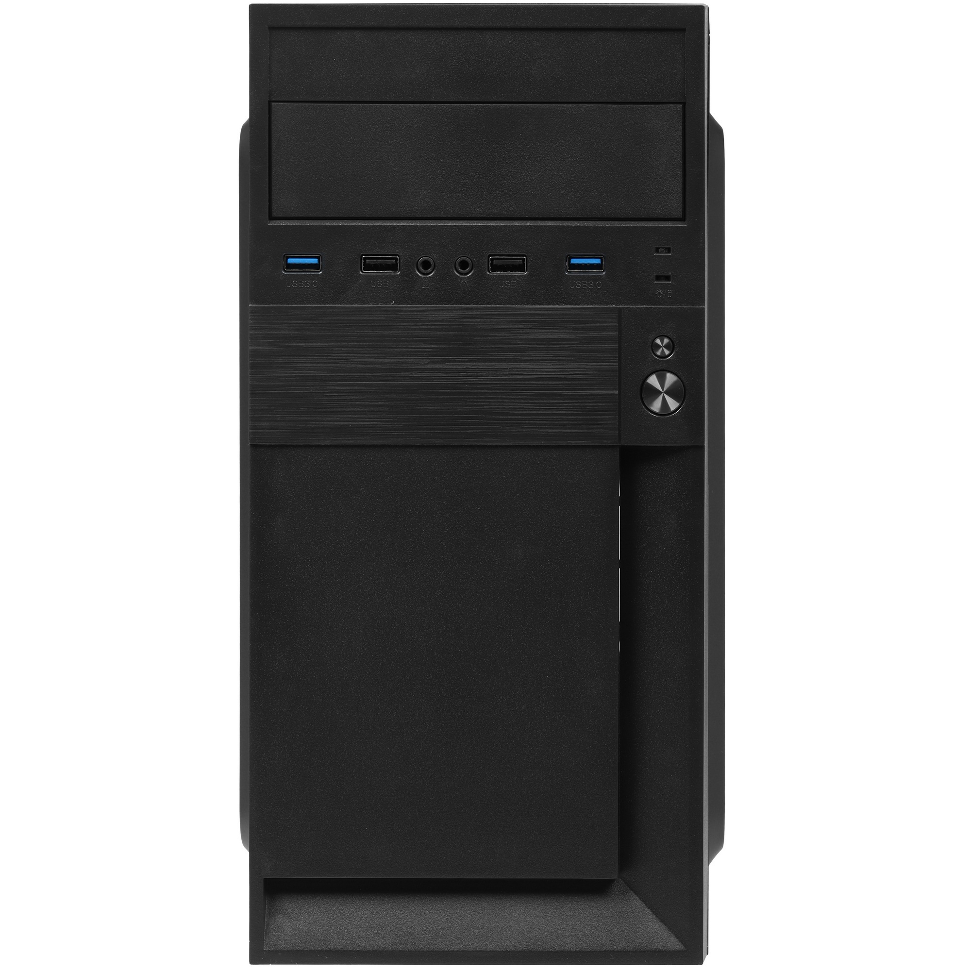Корпус Minitower ExeGate EX291147RUS BAA-105U2-01-AAA450 (mATX, БП AAA450 с вент. 8см, 2*USB+2*USB3.