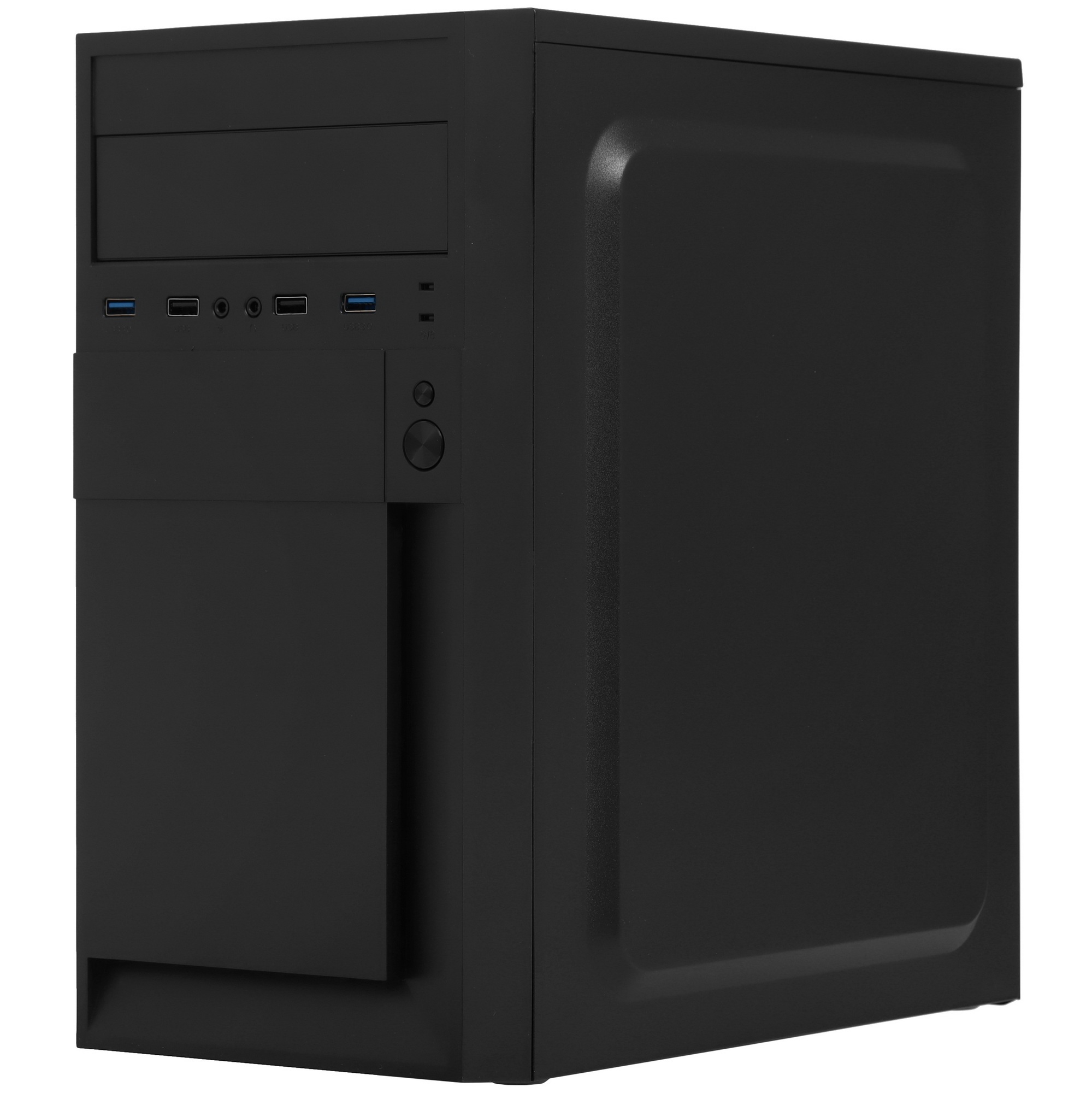 Корпус Minitower ExeGate EX291147RUS BAA-105U2-01-AAA450 (mATX, БП AAA450 с вент. 8см, 2*USB+2*USB3.