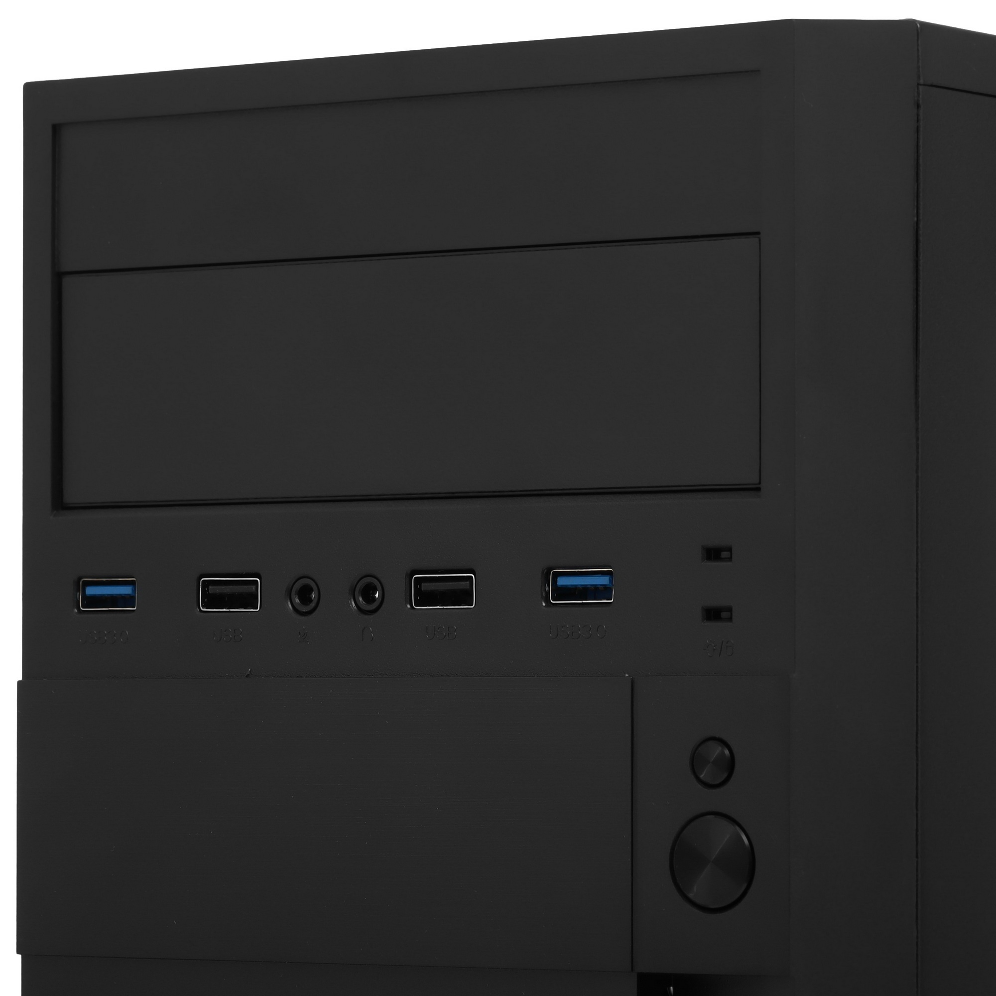 Корпус Minitower ExeGate EX291147RUS BAA-105U2-01-AAA450 (mATX, БП AAA450 с вент. 8см, 2*USB+2*USB3.