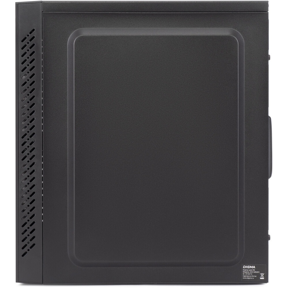 Компьютерный корпус Digma DCC-MN306 черный без БП mATX 1x80mm 1x92mm 2x120mm 2xUSB2.0 1xUSB3.0 audio