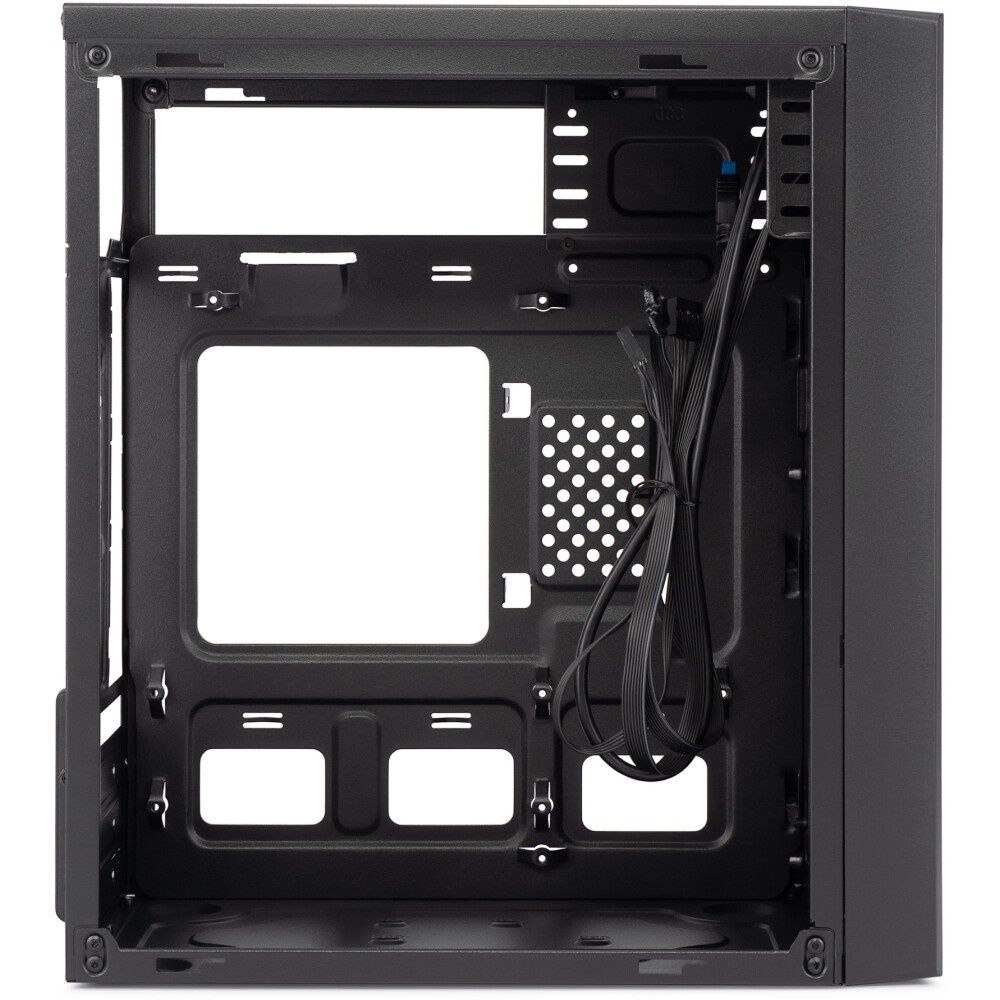 Компьютерный корпус Digma DCC-MN306 черный без БП mATX 1x80mm 1x92mm 2x120mm 2xUSB2.0 1xUSB3.0 audio