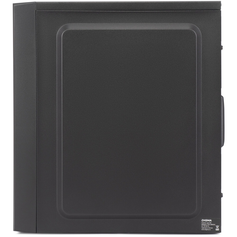 Компьютерный корпус Digma DCC-MN306 черный без БП mATX 1x80mm 1x92mm 2x120mm 2xUSB2.0 1xUSB3.0 audio