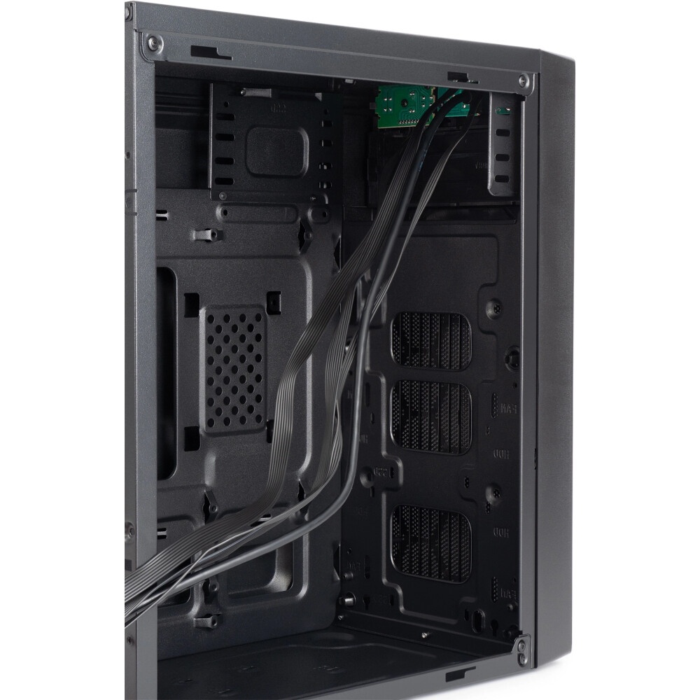 Компьютерный корпус Digma DCC-MN306 черный без БП mATX 1x80mm 1x92mm 2x120mm 2xUSB2.0 1xUSB3.0 audio
