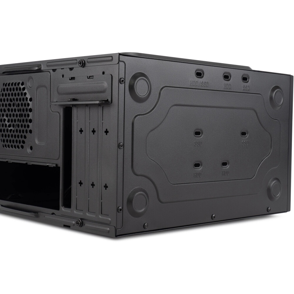 Компьютерный корпус Digma DCC-MN306 черный без БП mATX 1x80mm 1x92mm 2x120mm 2xUSB2.0 1xUSB3.0 audio