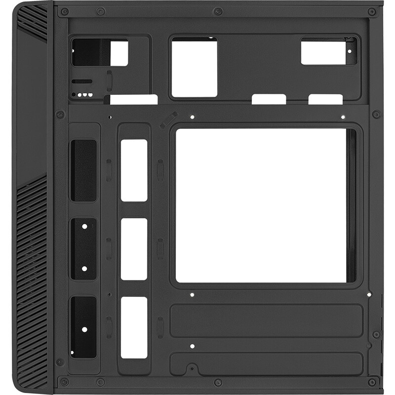 Компьютерный корпус Digma DCC-MN306 черный без БП mATX 1x80mm 1x92mm 2x120mm 2xUSB2.0 1xUSB3.0 audio