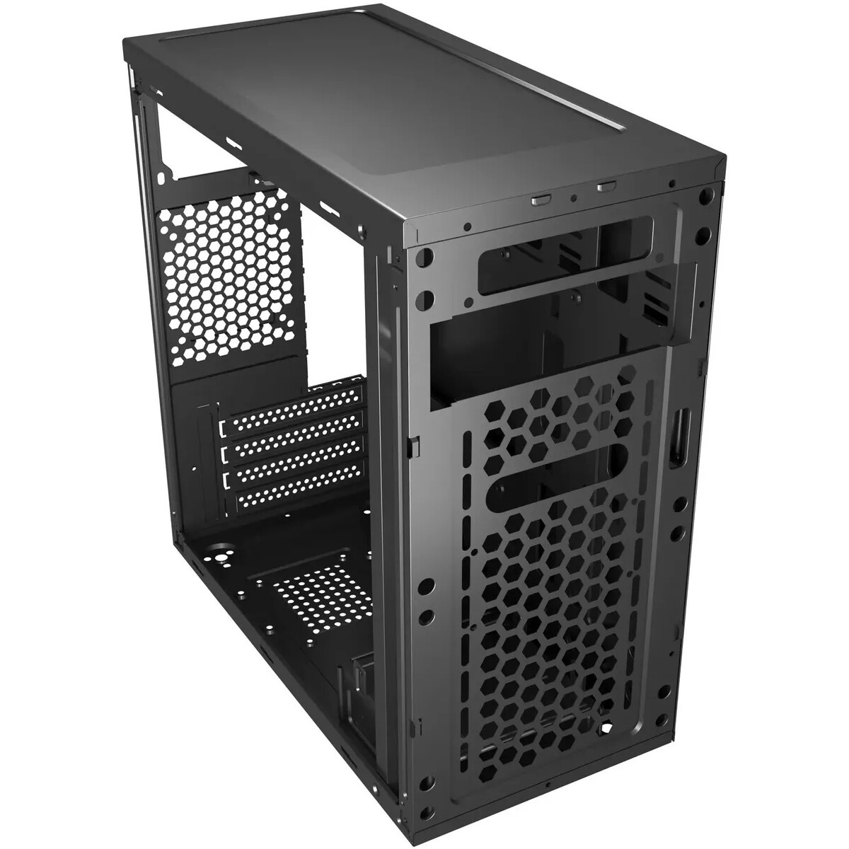Компьютерный корпус Digma DCC-MN306 черный без БП mATX 1x80mm 1x92mm 2x120mm 2xUSB2.0 1xUSB3.0 audio