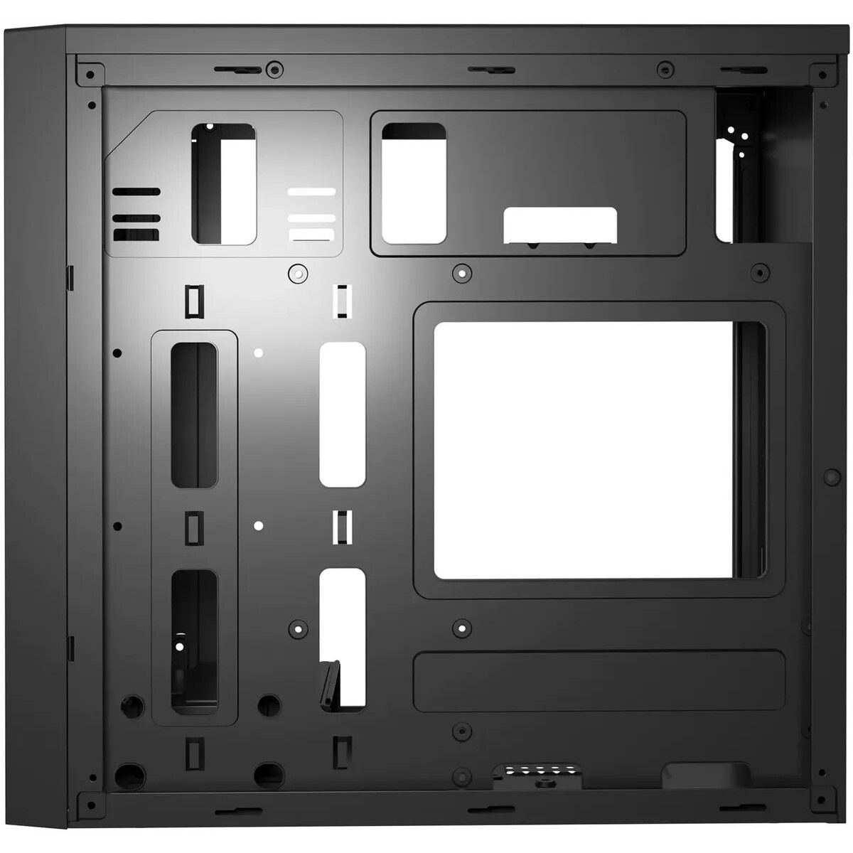 Компьютерный корпус Digma DCC-MN306 черный без БП mATX 1x80mm 1x92mm 2x120mm 2xUSB2.0 1xUSB3.0 audio