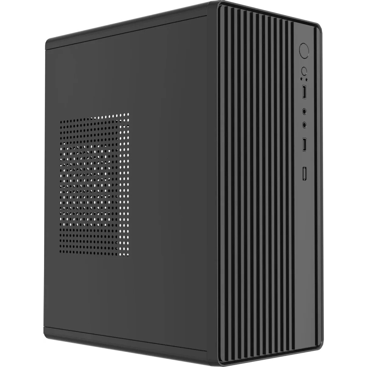 Компьютерный корпус Digma DCC-MN306 черный без БП mATX 1x80mm 1x92mm 2x120mm 2xUSB2.0 1xUSB3.0 audio