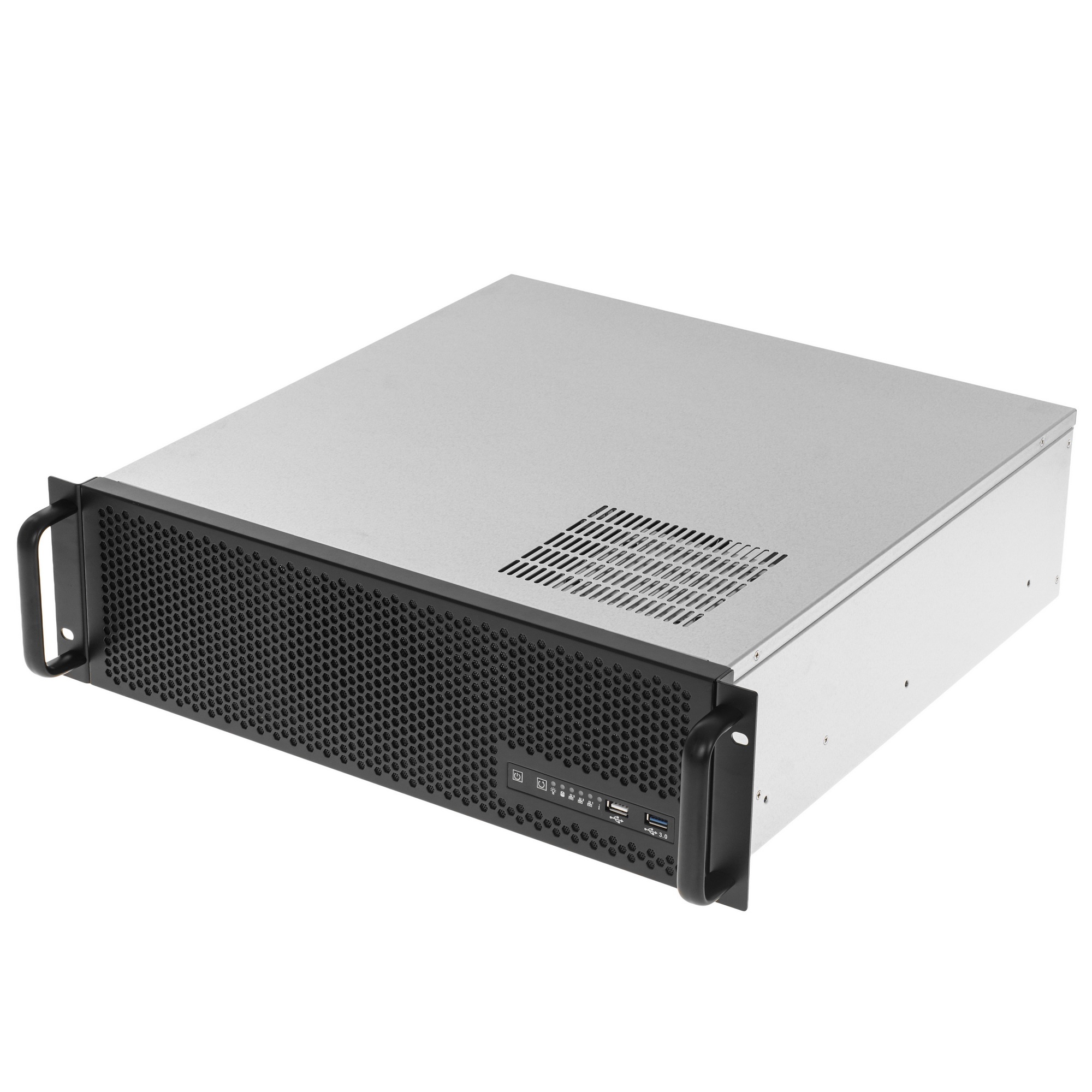 Серверный корпус ExeGate EX293904RUS Pro 3U450-09 RM 19", высота 3U, глубина 450, БП 2U-920ADS, USB