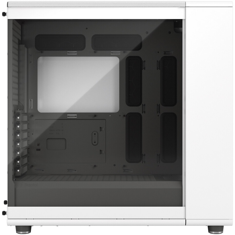 Корпус Fractal Design MESHIFY 2 COMPACT WHITE - TG / ATX, TG / 2x140mm & 1x120mm fans inc. / FD-C-ME