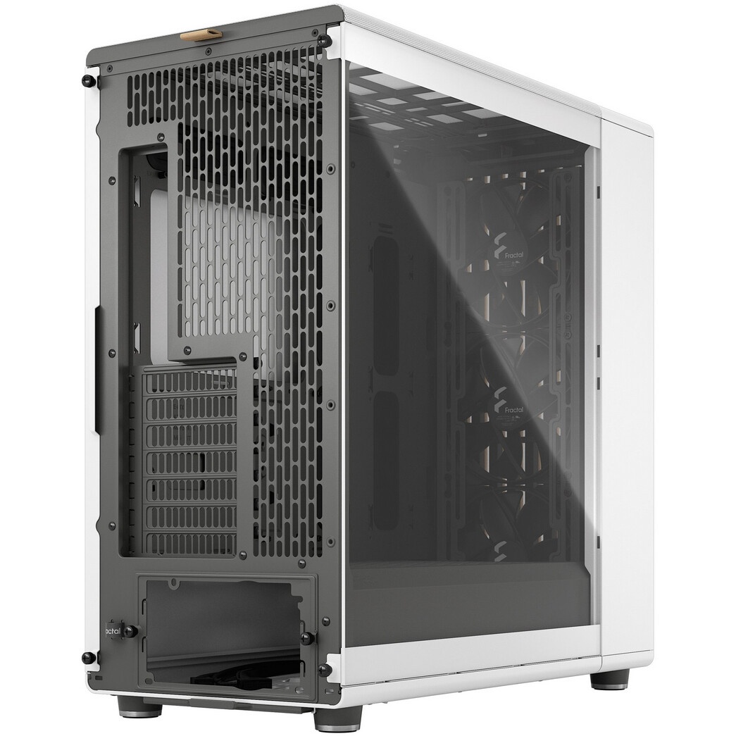 Корпус Fractal Design MESHIFY 2 COMPACT WHITE - TG / ATX, TG / 2x140mm & 1x120mm fans inc. / FD-C-ME