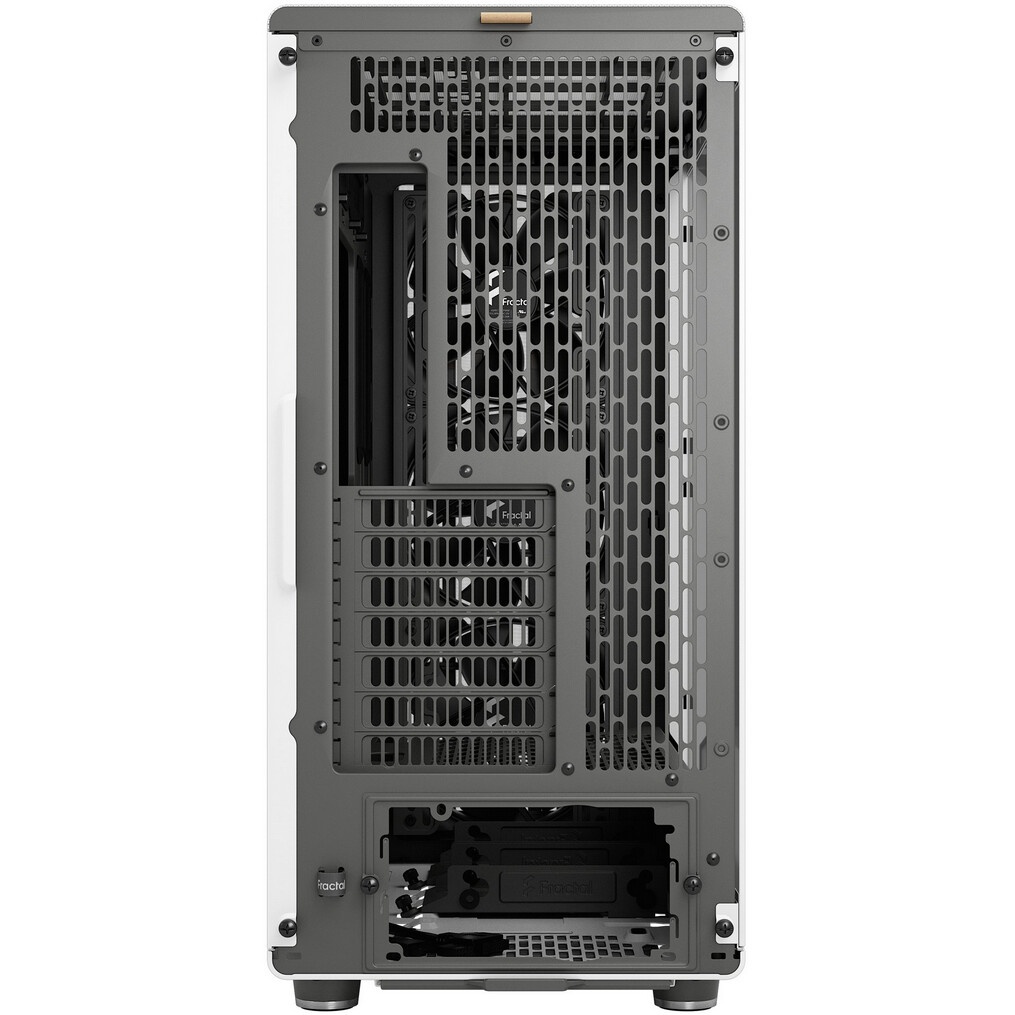 Корпус Fractal Design MESHIFY 2 COMPACT WHITE - TG / ATX, TG / 2x140mm & 1x120mm fans inc. / FD-C-ME
