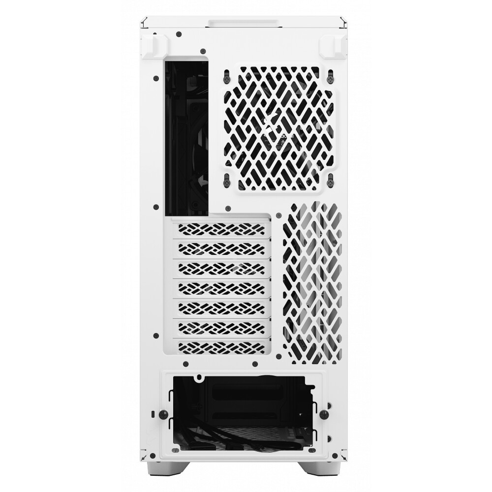 Корпус Fractal Design MESHIFY 2 COMPACT WHITE - TG / ATX, TG / 2x140mm & 1x120mm fans inc. / FD-C-ME