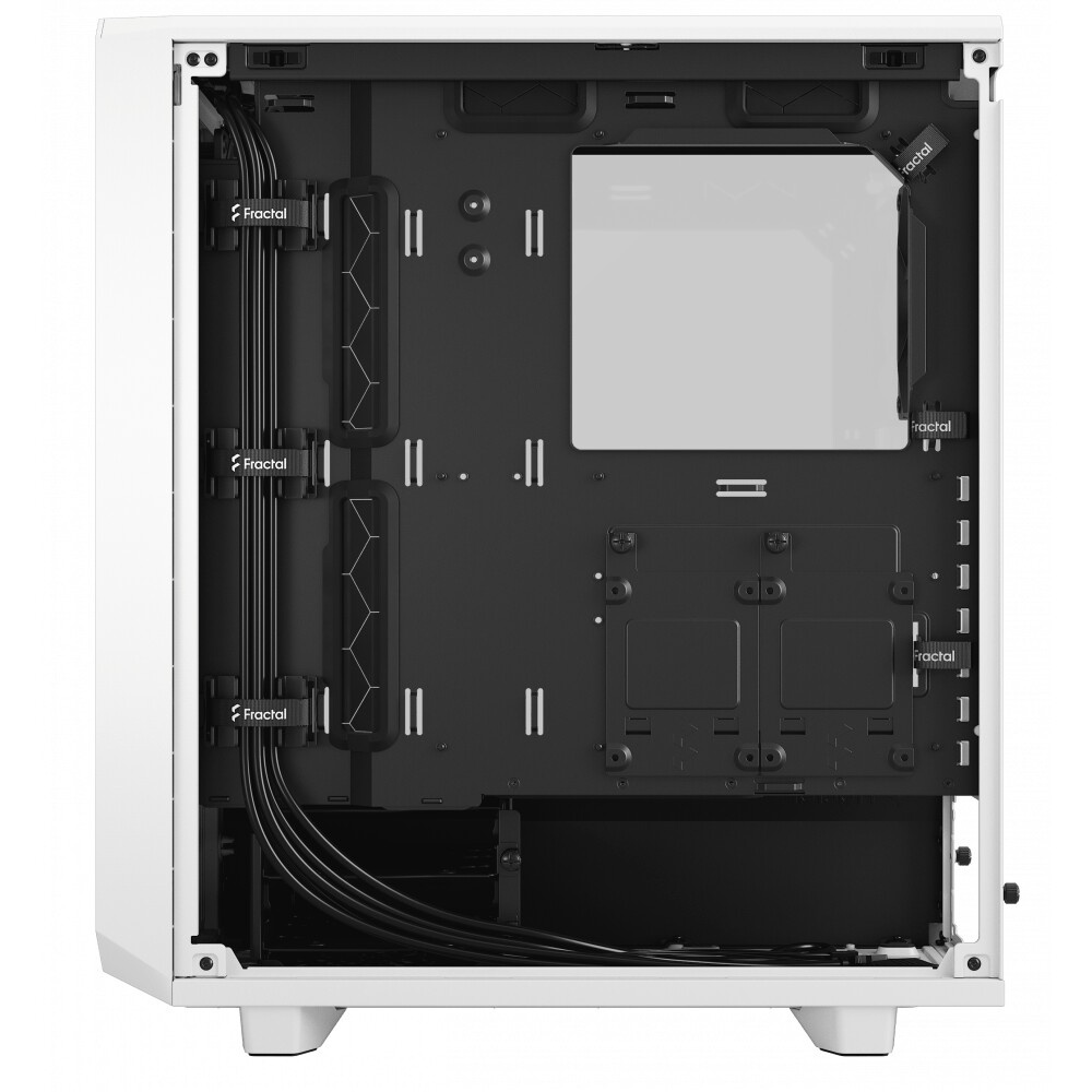 Корпус Fractal Design MESHIFY 2 COMPACT WHITE - TG / ATX, TG / 2x140mm & 1x120mm fans inc. / FD-C-ME