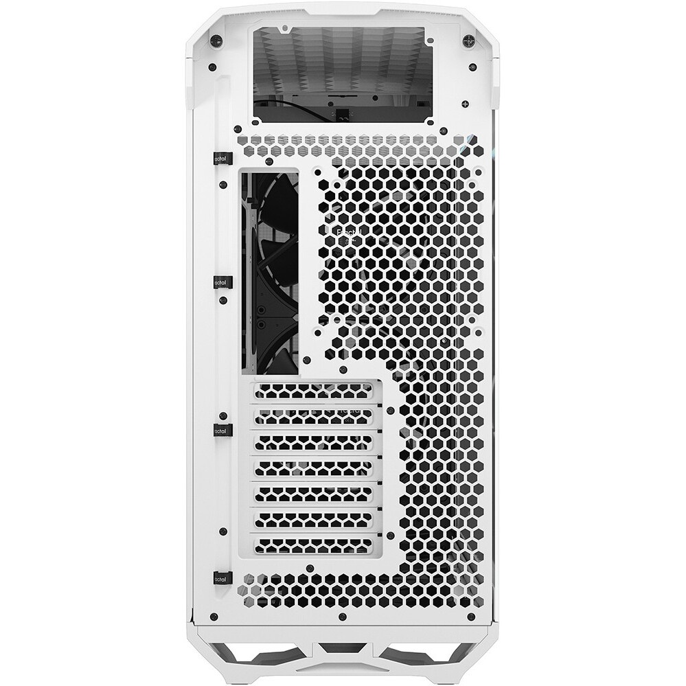 Корпус Fractal Design MESHIFY 2 COMPACT WHITE - TG / ATX, TG / 2x140mm & 1x120mm fans inc. / FD-C-ME