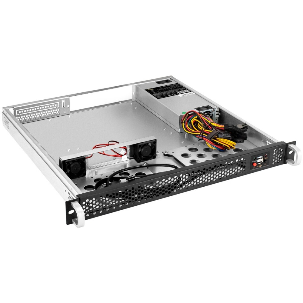 Серверный корпус ExeGate Pro 2U350-33, RM 19", высота 2U, глубина 350, без БП, 2*USB+1* USB3.0