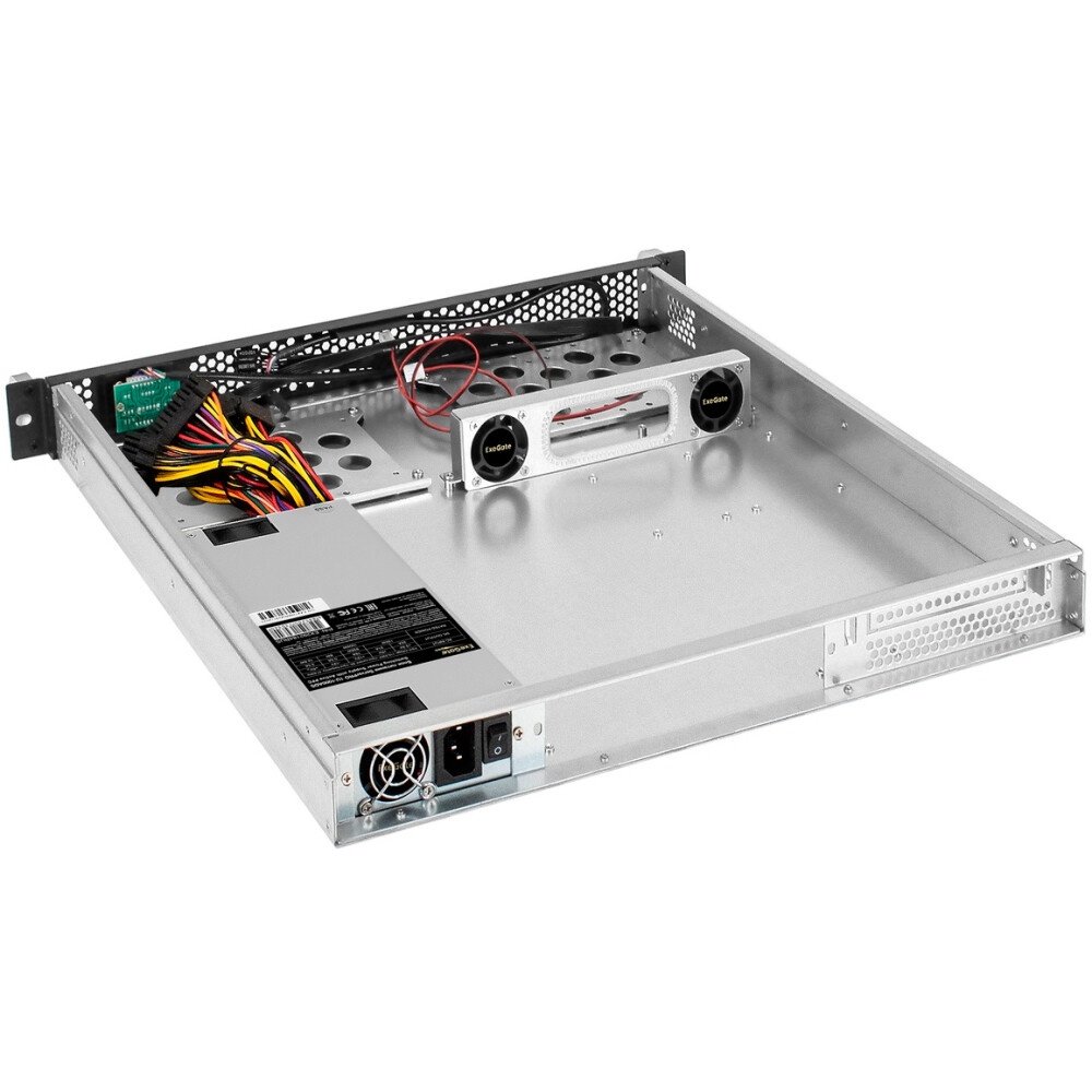 Серверный корпус ExeGate Pro 2U350-33, RM 19", высота 2U, глубина 350, без БП, 2*USB+1* USB3.0