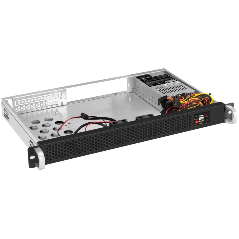 Серверный корпус ExeGate Pro 2U350-33, RM 19", высота 2U, глубина 350, без БП, 2*USB+1* USB3.0