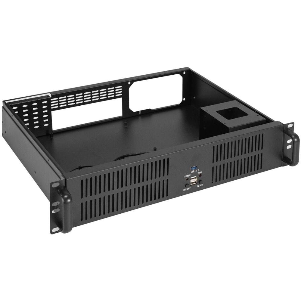 Серверный корпус ExeGate Pro 2U350-33, RM 19", высота 2U, глубина 350, без БП, 2*USB+1* USB3.0