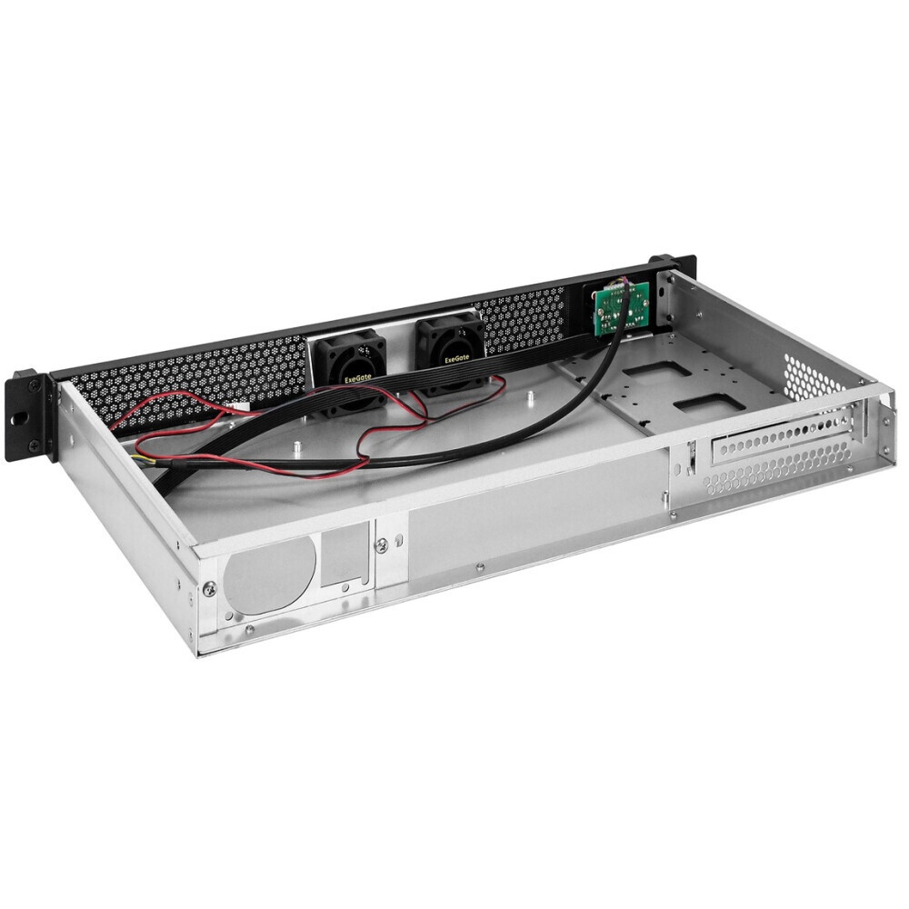 Серверный корпус ExeGate Pro 2U350-33, RM 19", высота 2U, глубина 350, без БП, 2*USB+1* USB3.0