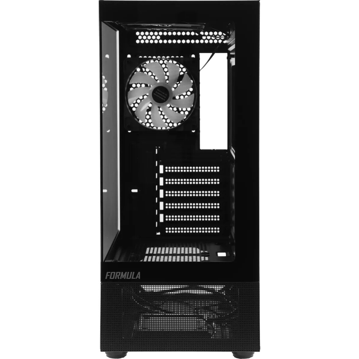 Компьютерный корпус AeroCool / Formula Crystal Z1 PLUS черный без БП ATX 3x120mm 2xUSB2.0 1xUSB3.0 1