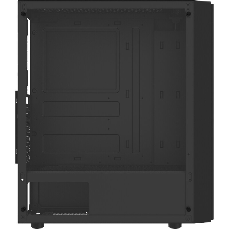 Компьютерный корпус Aerocool / Formula TimberLine T1 черный без БП ATX 4x120mm 1xUSB2.0 1xUSB3.0 1xU