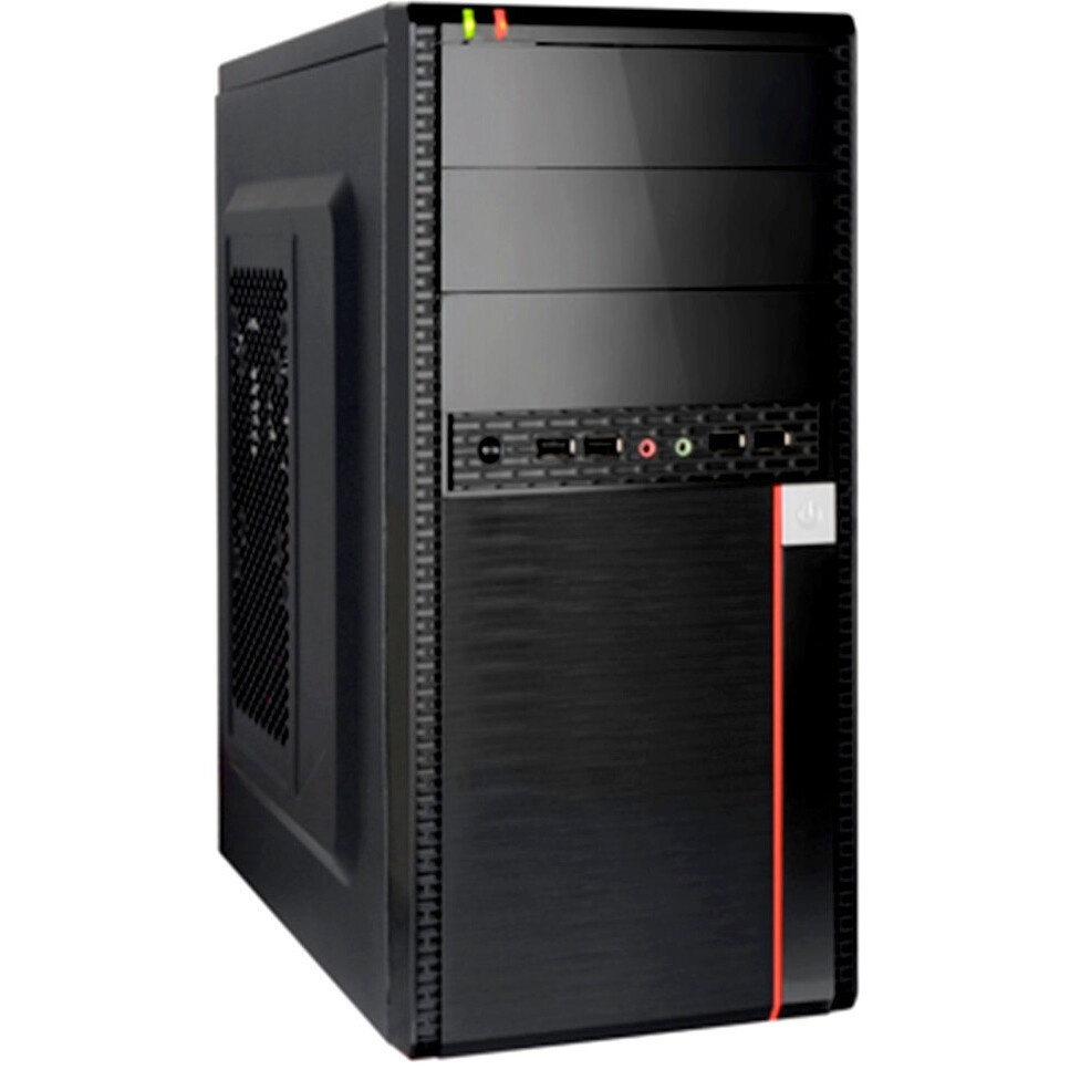Корпус Minitower ExeGate EX291145RUS BAA-105U2-01-AAA350 (mATX, БП AAA350 с вент. 8см, 2*USB+2*USB3.