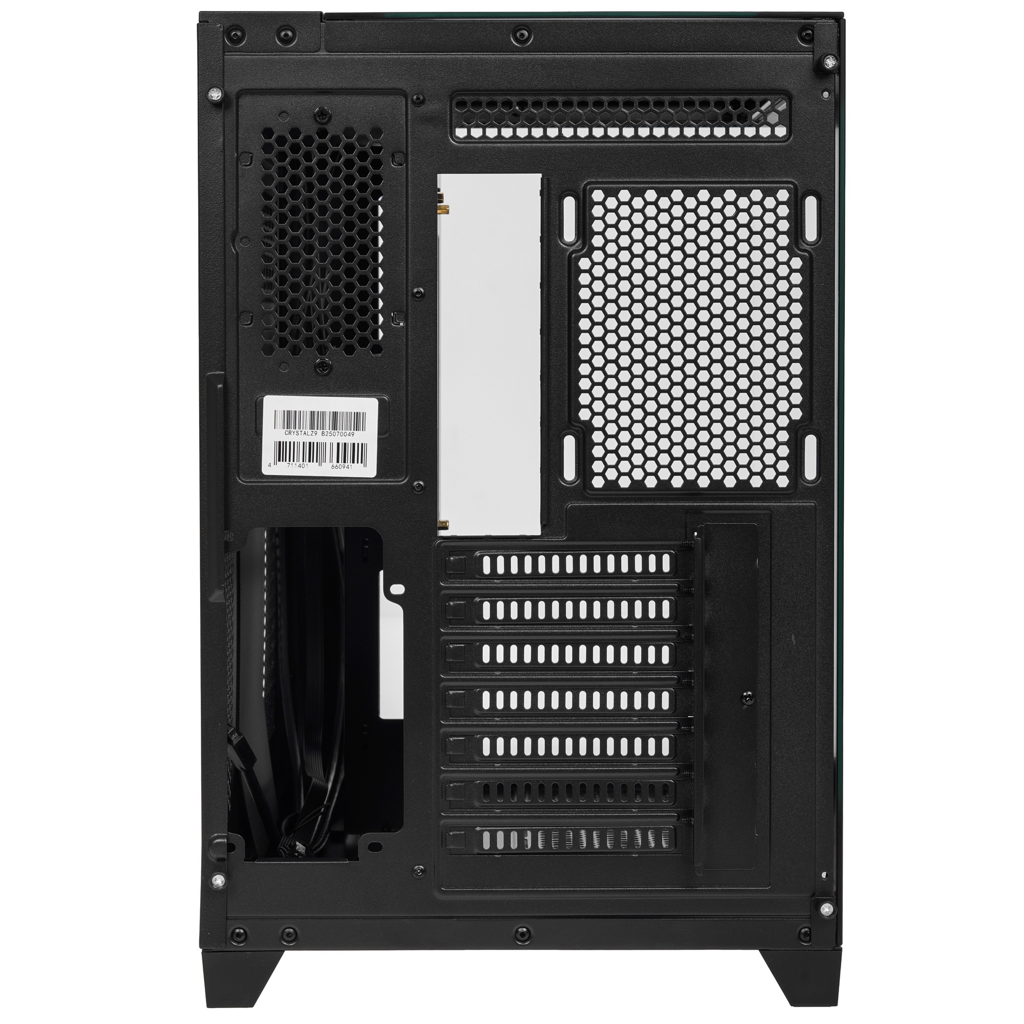 Компьютерный корпус Aerocool / Formula Crystal Z9 черный без БП ATX 7x120mm 2xUSB3.0 audio bott PSU