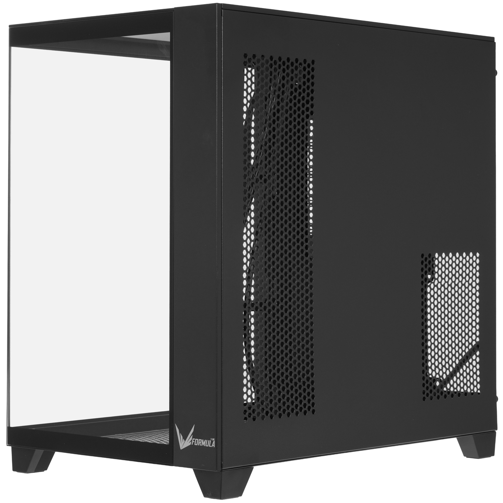 Компьютерный корпус Aerocool / Formula Crystal Z9 черный без БП ATX 7x120mm 2xUSB3.0 audio bott PSU